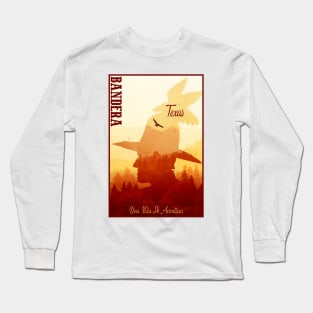 Bandera Texas wild west town Long Sleeve T-Shirt